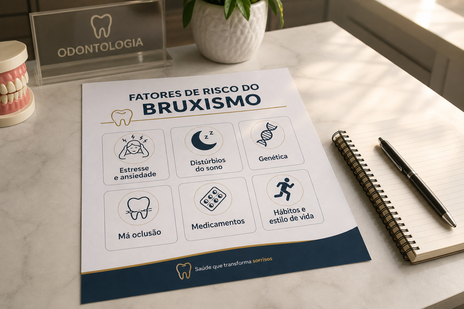 Fatores de risco do bruxismo: estresse, distúrbios do sono, genética, má oclusão, medicamentos e hábitos — Orali Odontologia